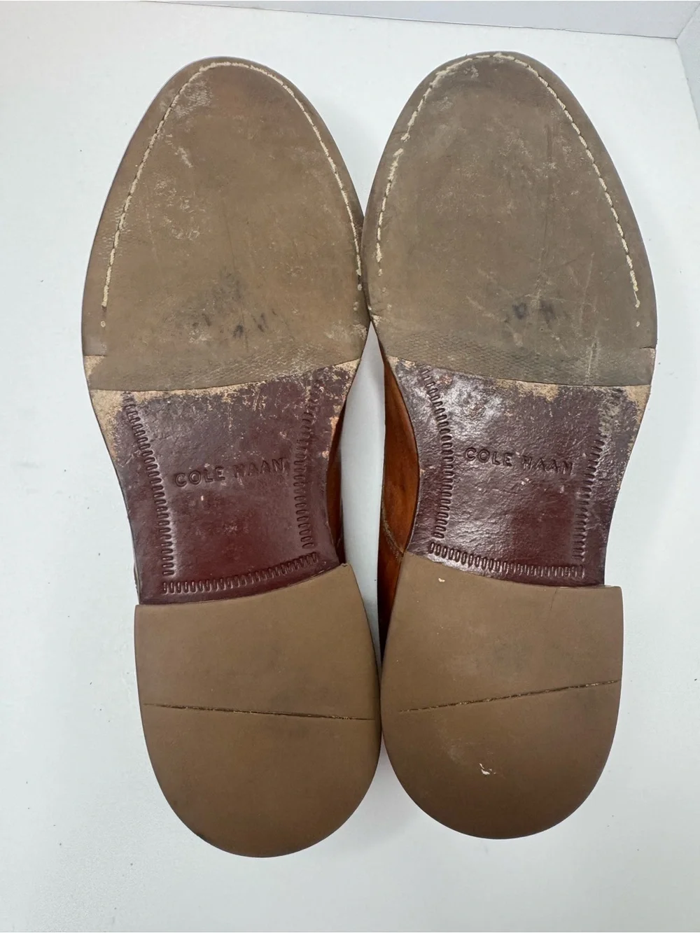 Cole Haan Brown Leather Single Monk Strap Men's Shoes Size 9M